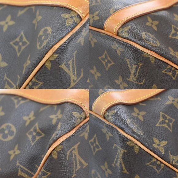 LOUIS VUITTON Sac Shopping Shoulder Tote Bag Monogram Leather BN - Picture 9 of 16